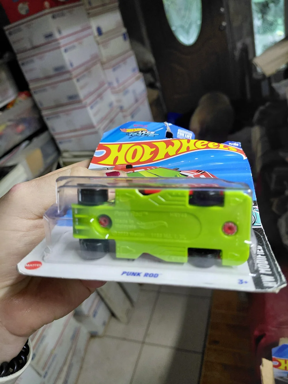 Hot Wheels Punk Rod (Collector #71/250) from the 2025 HW Modified (3/5) series.